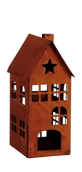 Lampáš kov 13x17x30 cm 49716 49716