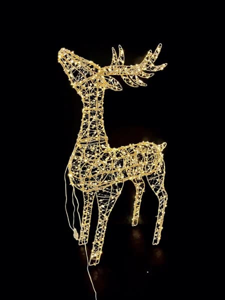 Jeleň 600LED/50x21x90 cm 49758 49758