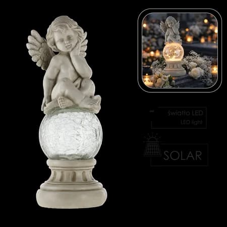 Anjel na guli LED 14x14x37cm 49633 49633
