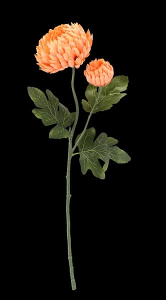 Chryzantéma oranžová 64 cm 49624 49624