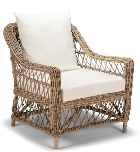 Z&M Exclusive Kreslo Fidži ratan 78x90x90 cm 47308 47308
