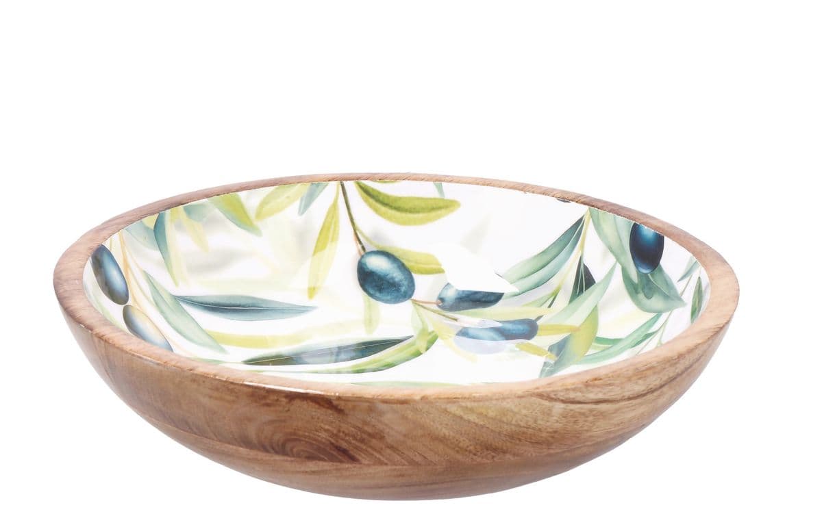 Miska drevo olivy 30x7 cm 49449 49449 - obrázok 1