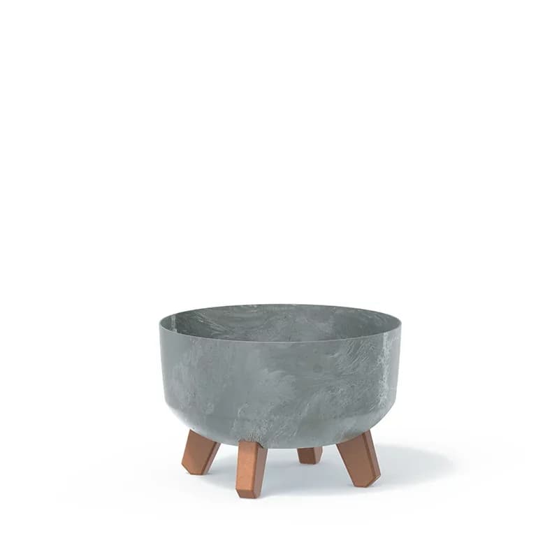 Prosperplast Kvetináč plast Gracia Low Beton Effect 23,5x15,5cm 49503 49503 - obrázok 1