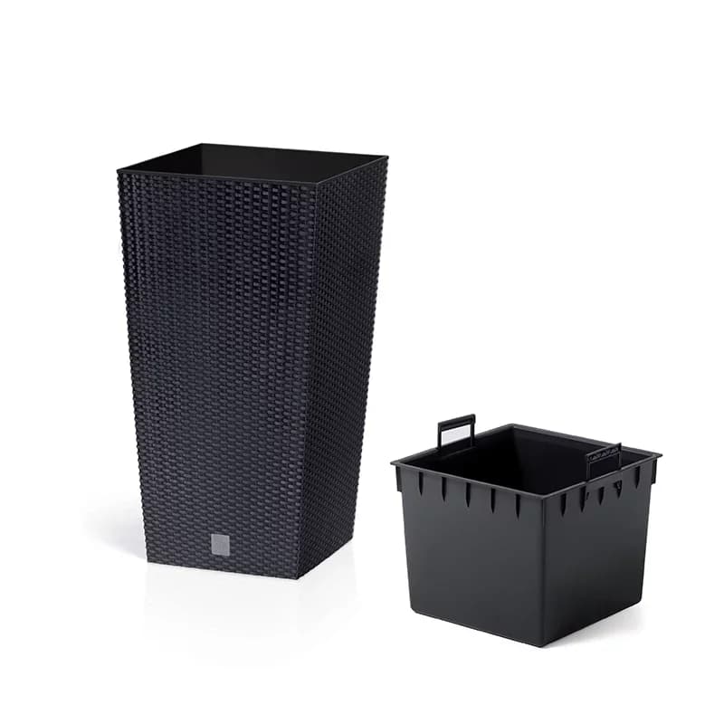 Prosperplast Kvetináč plast Rato Square 22,5x22,5x42,1cm 27666 27666 - obrázok 1