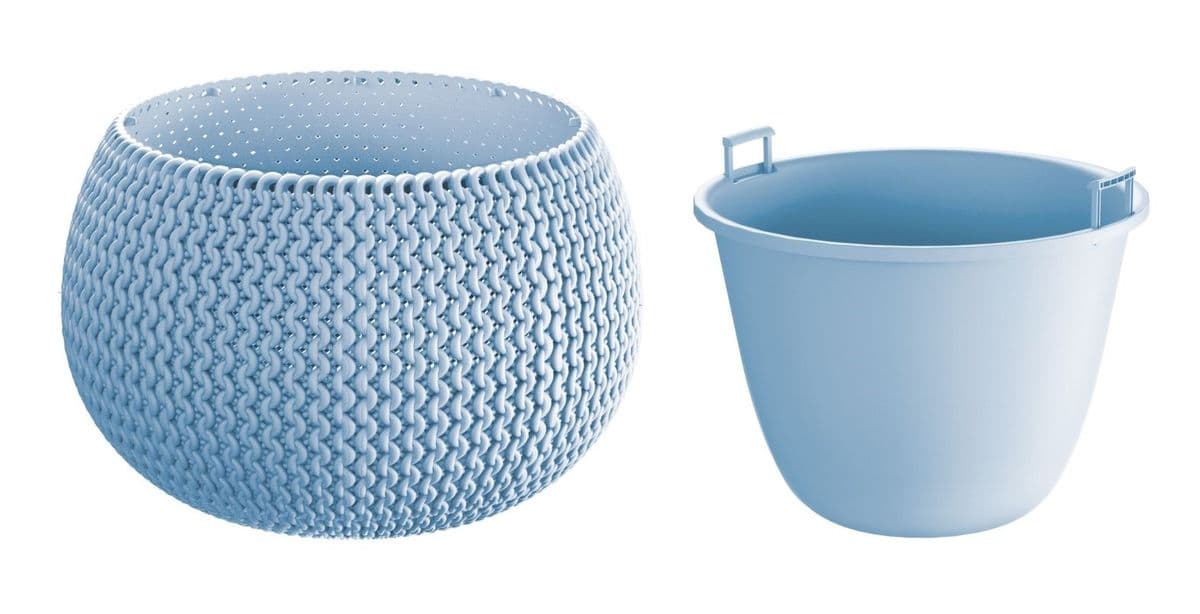 Prosperplast Kvetináč plast Splofy Bowl 37 cm 27704 27704 - obrázok 1