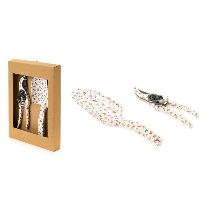 Nuvole di Stoffa Set záhradného náradia kvietkovaný dekor 28/20,5 cm 46149 - obrázok 1
