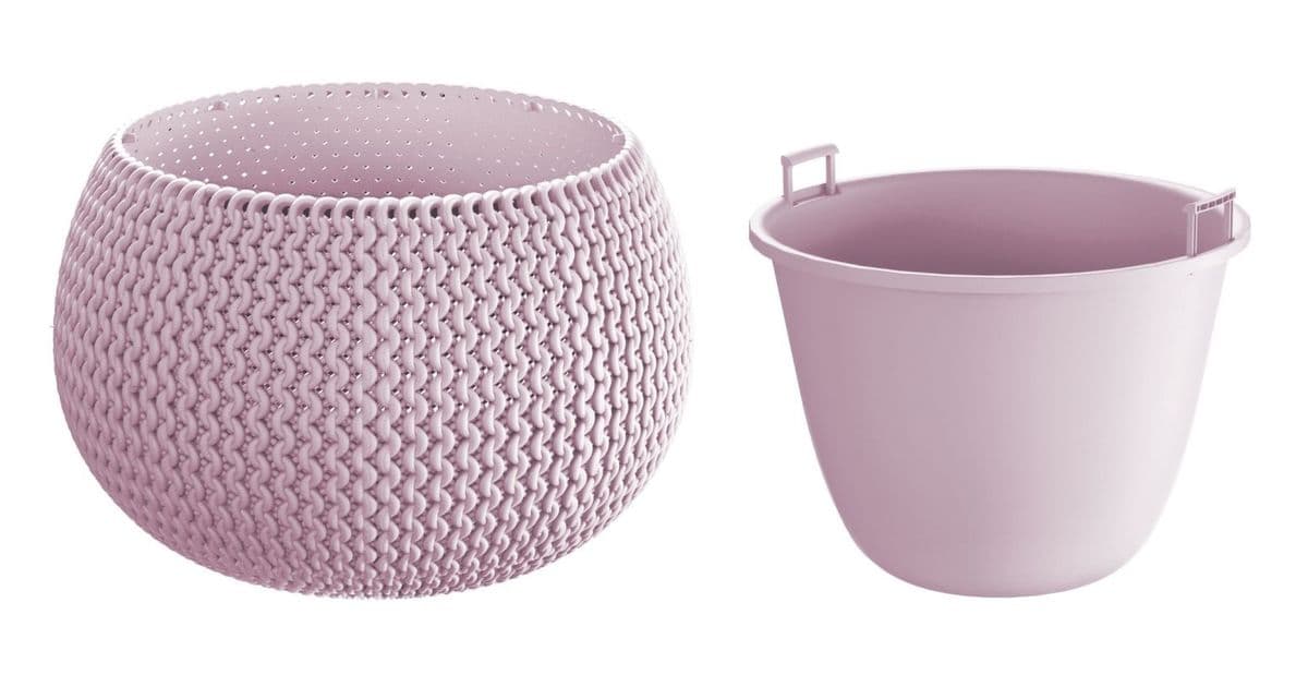 Prosperplast Kvetináč plast Splofy Bowl 37 cm 27697 27697 - obrázok 1