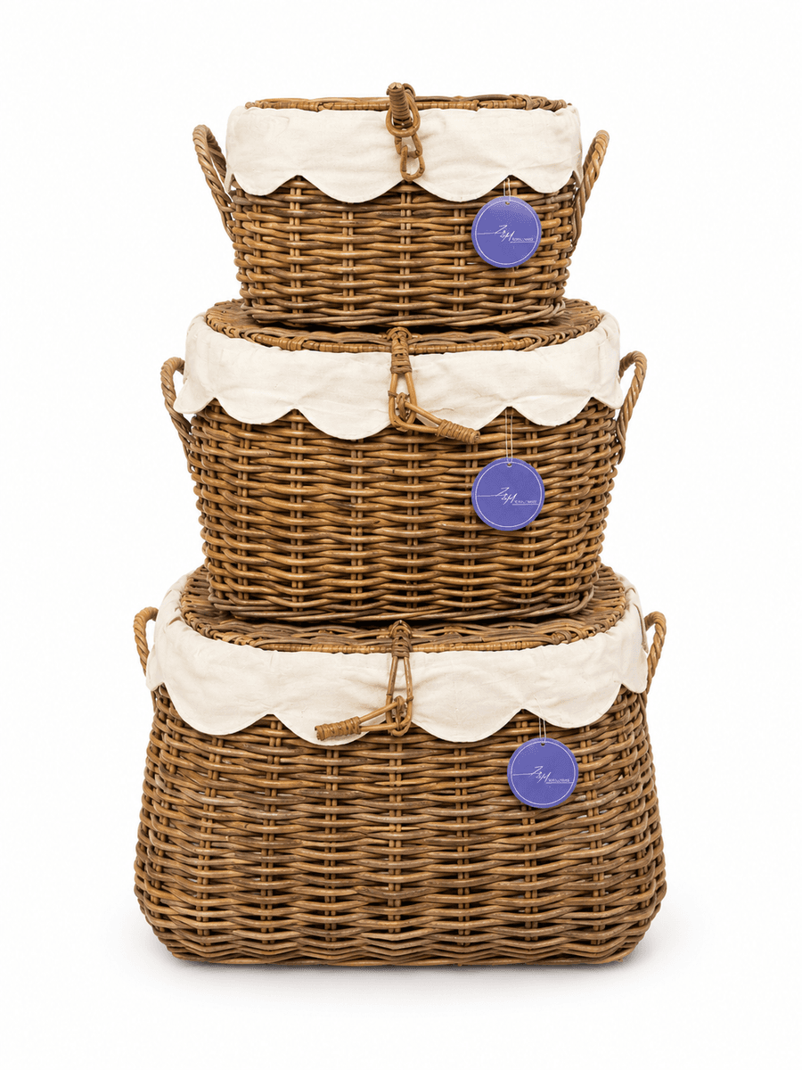 Z&M Exclusive Košík ratan 56x46x44cm 49330 49330 - obrázok 1