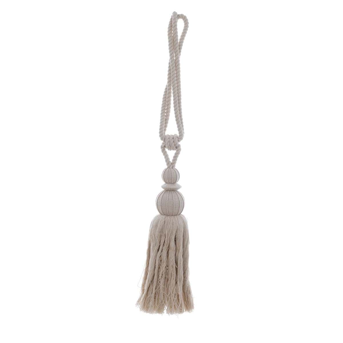 Bavlnené viazacie lanko na záves v krémovom farebnom prevedení 35 cm Blanc Maricló 42540 - obrázok 1