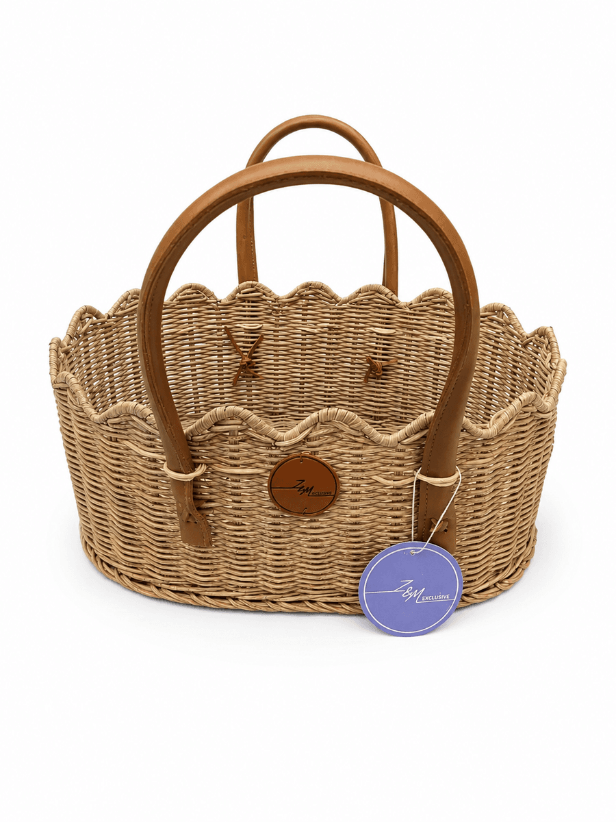 Z&M Exclusive Košík ratan 40x27x16 cm 49364 49364 - obrázok 1
