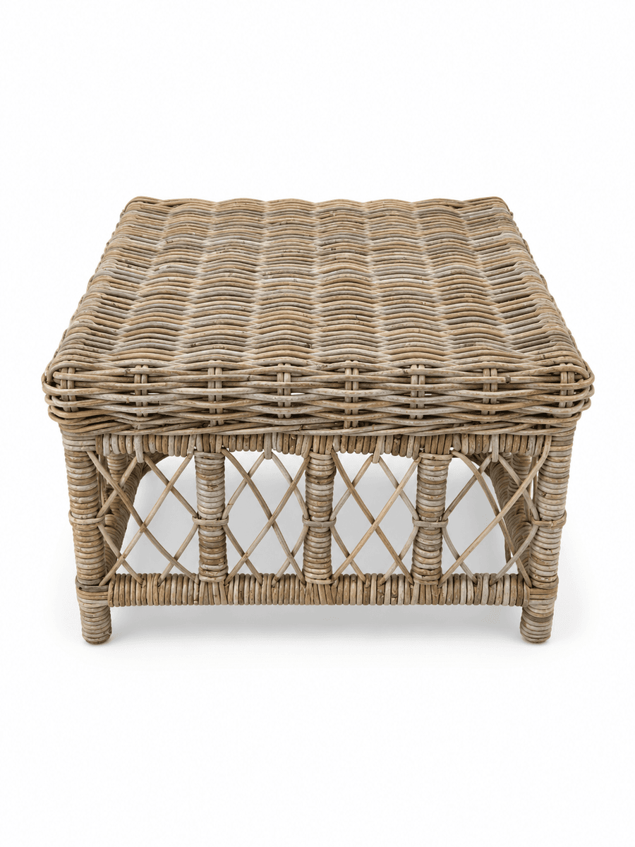 Z&M Exclusive Taburetka Bali ratan 60x60x40 cm 49317 49317 - obrázok 1