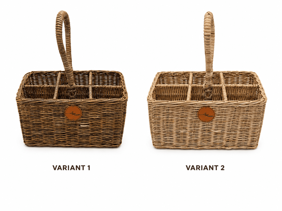 Z&M Exclusive Košík na príbory ratan 30x20x20cm 49375 49375 - obrázok 1