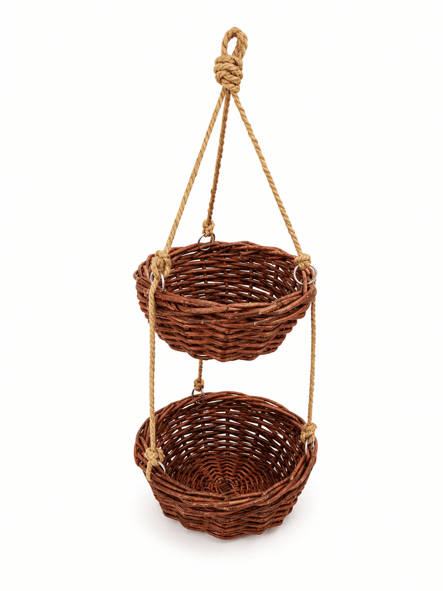 Z&M Exclusive Košíky visiace ratan 85 cm 49336 49336 - obrázok 1