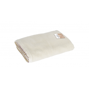 Bavlnený uterák v krémovom farebnom prevedení 90 x 140 cm 39764