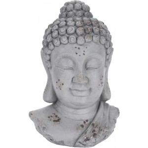 Budha hlava z cementu34327 