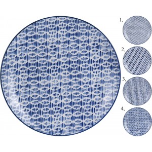 Tanier - porcelánový, modrý 28969