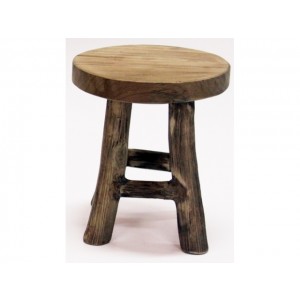 Drevená stolička z teakového dreva v prírodnom farebnom prevedení 17 x 22 cm 42949
