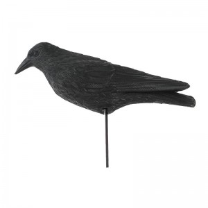 Plastová čierna vrana na odplašenie vtáctva 21357