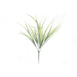 Umelá dekorácia zelených ozdobných tráv na stonke 45 cm 38513