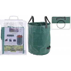 Záhradné plastové vrece v zelenom prevedení na záhradný odpad 50 x 60 cm / 125 litrov 43108