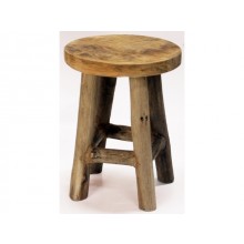 Drevená stolička z teakového dreva v prírodnom farebnom p...