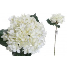 Umelá dekorácia hortenzie - Hydrangea v bielom farebnom p...