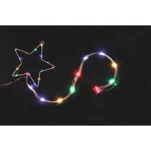 Vianočná dekorácia v tvare hviezdičky s micro 690 LED sve...