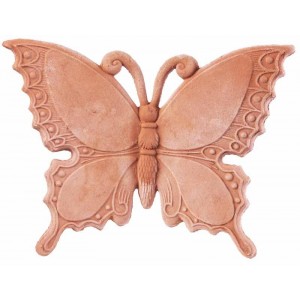 Terakotová dekorácia motýľ 21 cm 30771