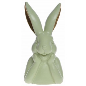 Zajac hlava - zelený, stredný 29865