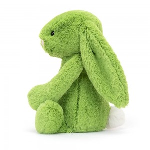 Jablkovo-zelený plyšový zajačik Bashful Apple Bunny 31 cm Jellycat 39645