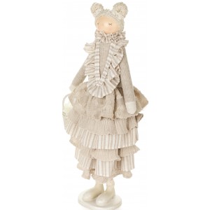 Originálne látkove bábiky v Shabby Chic romantickom štýle v troch variantoch 49,5 x 45 cm 43312