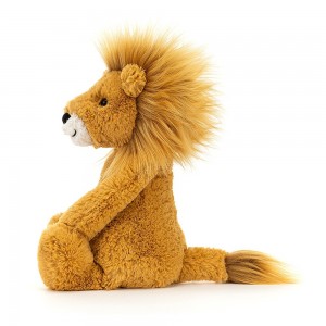 Plyšový hanblivý kráľ zvierat - lev Bashful Lion s karamelovou hrivou 31 cm Jellycat 39654
