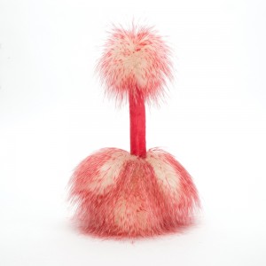 Plyšový plameniak dáma Flóra v jemnom ružovom perí  Jellycat Flora Flamingo 49 cm 33503